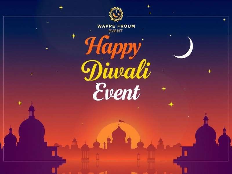 Flash Flier Diwali Event